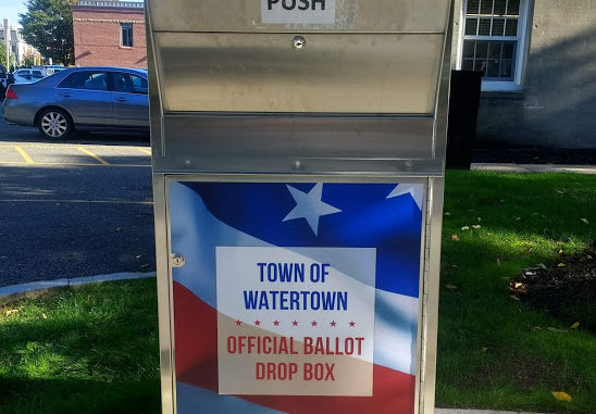 Watertown Ballot Drop Off Box